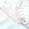 hapray Rose Gold Party Supplies, (Serves 24) Disposable Paper Plates, Napkins, Cups, Knives, Spoons, Forks, Tablecloth, Baptism Decorations, Baby Shower Birthday Bridal Mothers Day